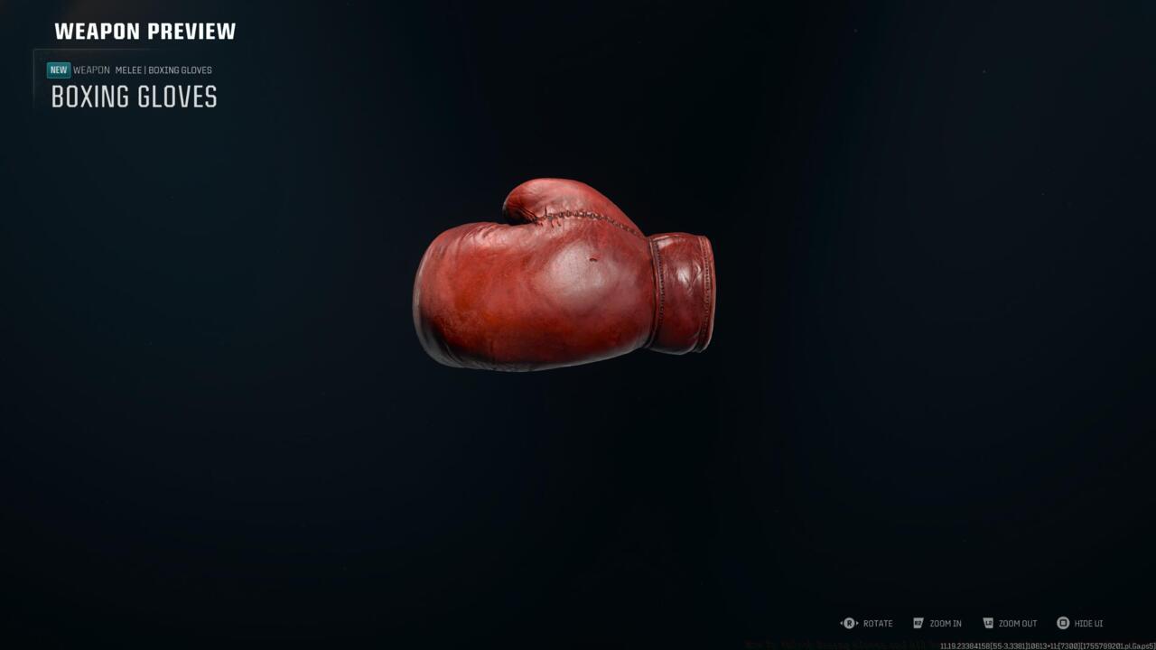Boxing Glove - Melee weapon