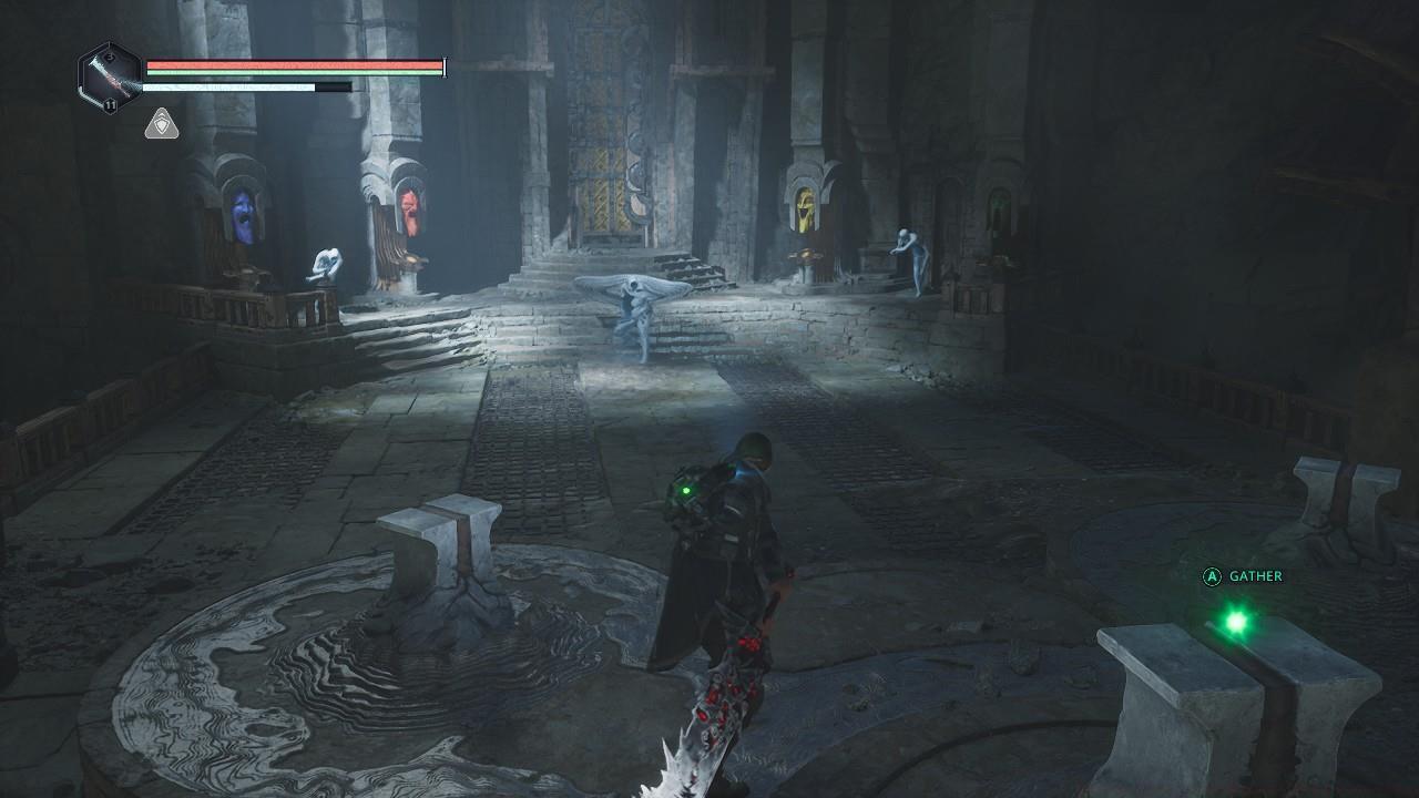 The Lymbic Forge is where you need to place your Keystones.