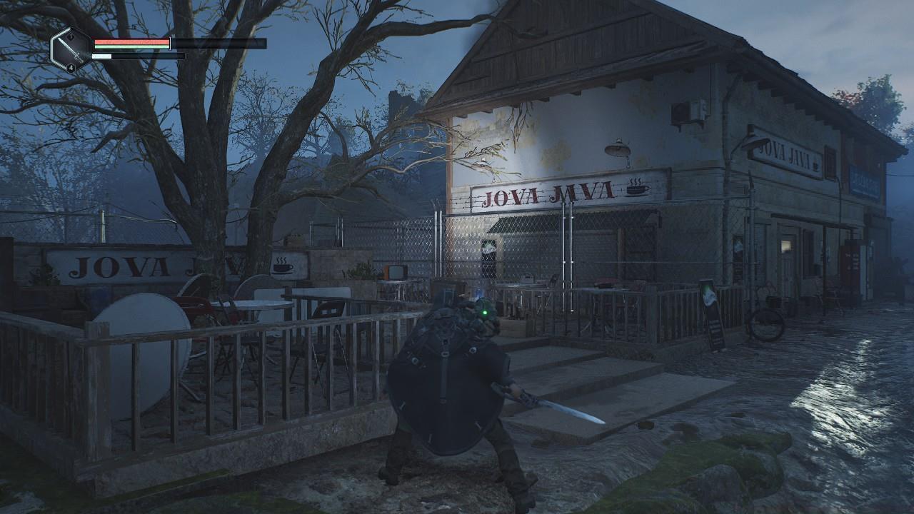 Check out the Jova Java establishment for the first item that you need.