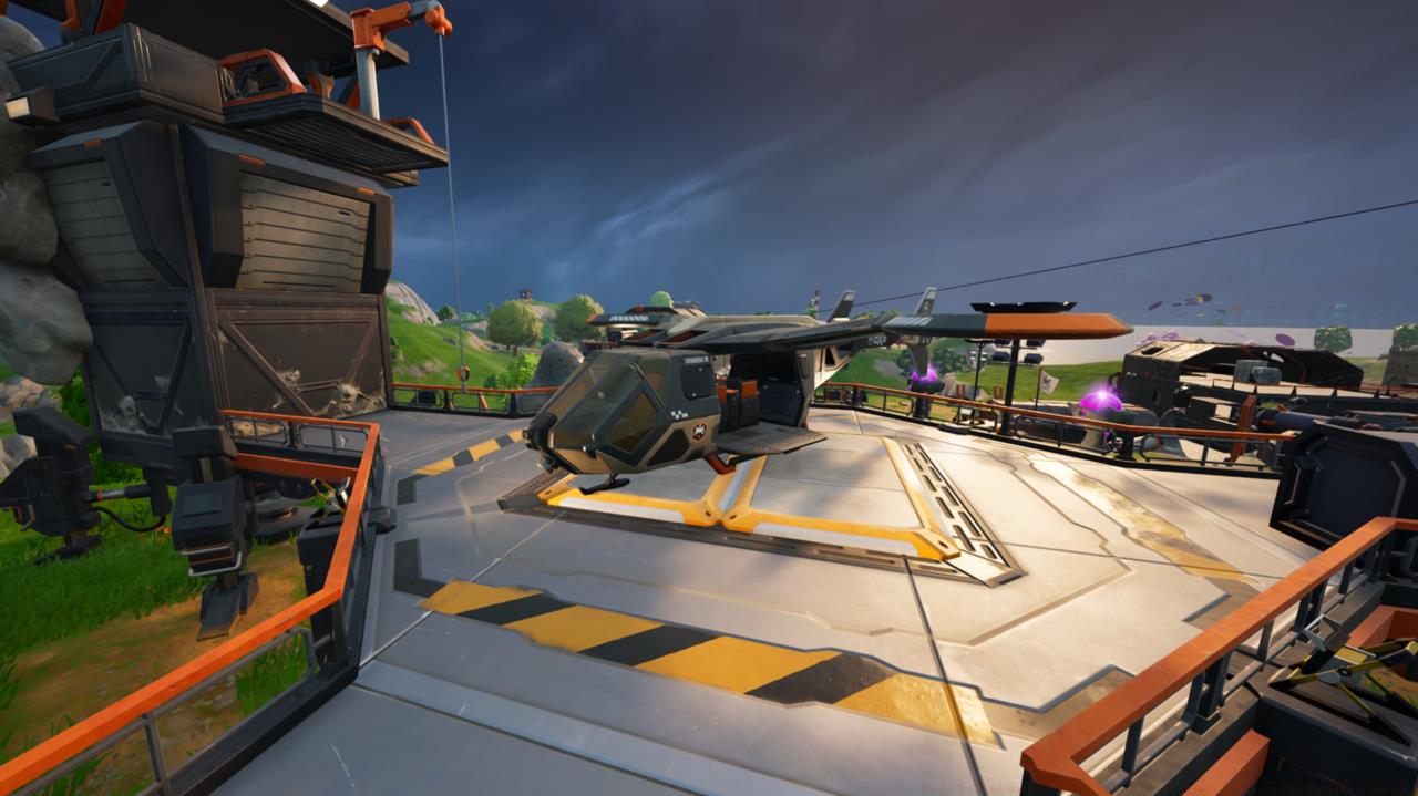 All five guaranteed Hammerhead Choppas spawn on platforms like this.