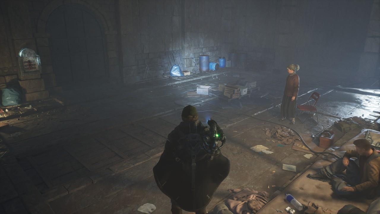 Rescuing the adventurers