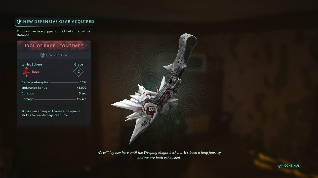 Idol of Rage - Contempt