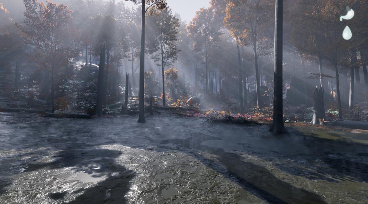 The river provides you with your first source of water