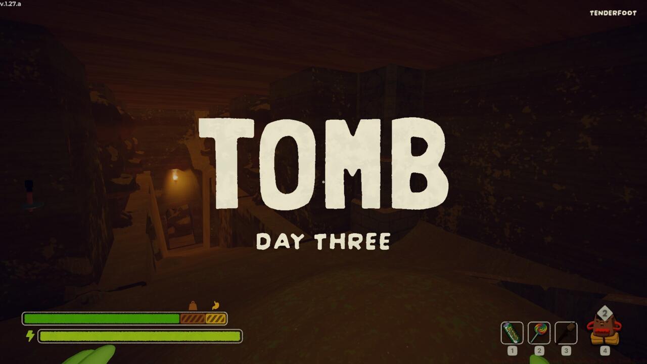 The secret entrance leads to the Tomb area.