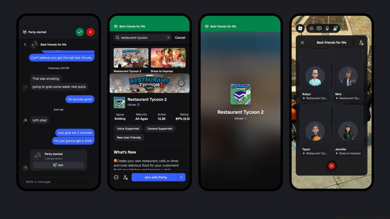 As the host, you'll have control over the games you play with your friends, as well as the ability to moderate the party.