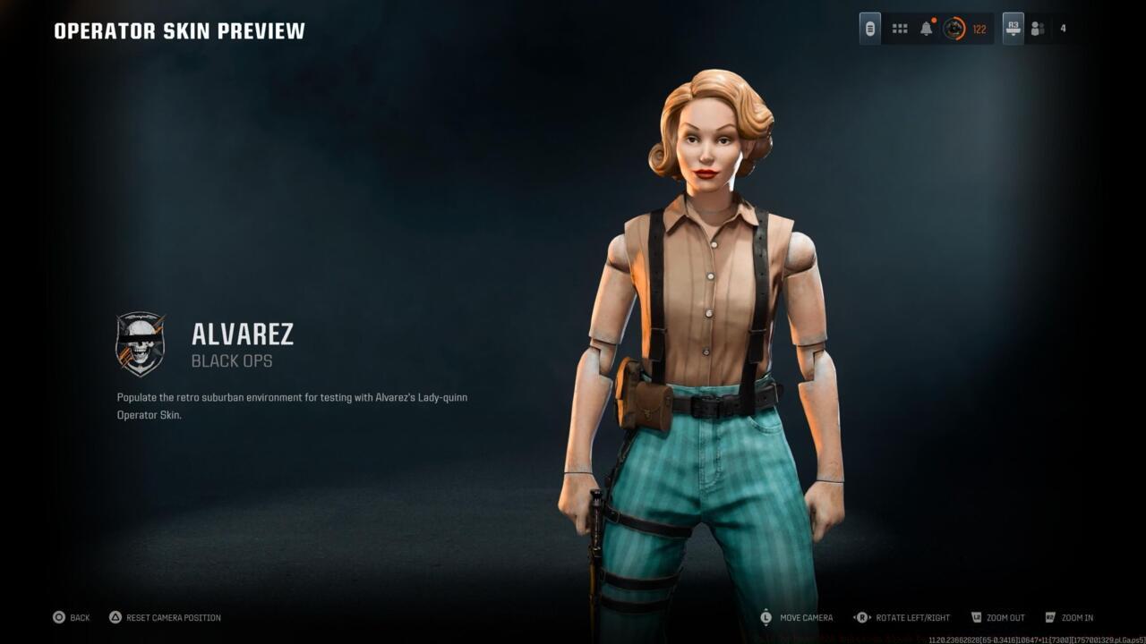 Lady-Quinn - Operator skin