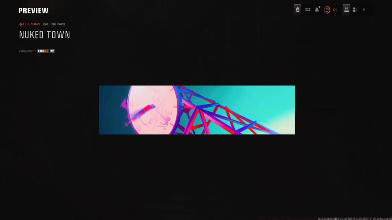 Nuked Town - Calling card