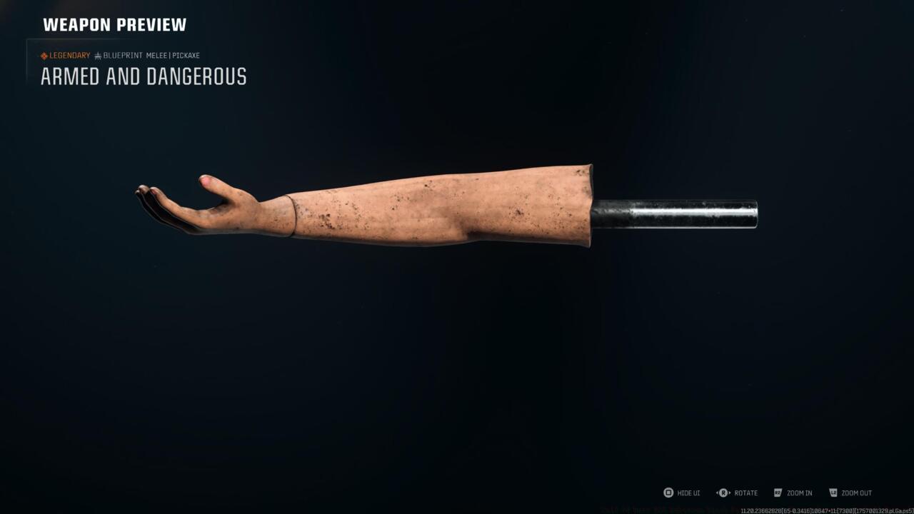 Armed and Dangerous - Weapon blueprint