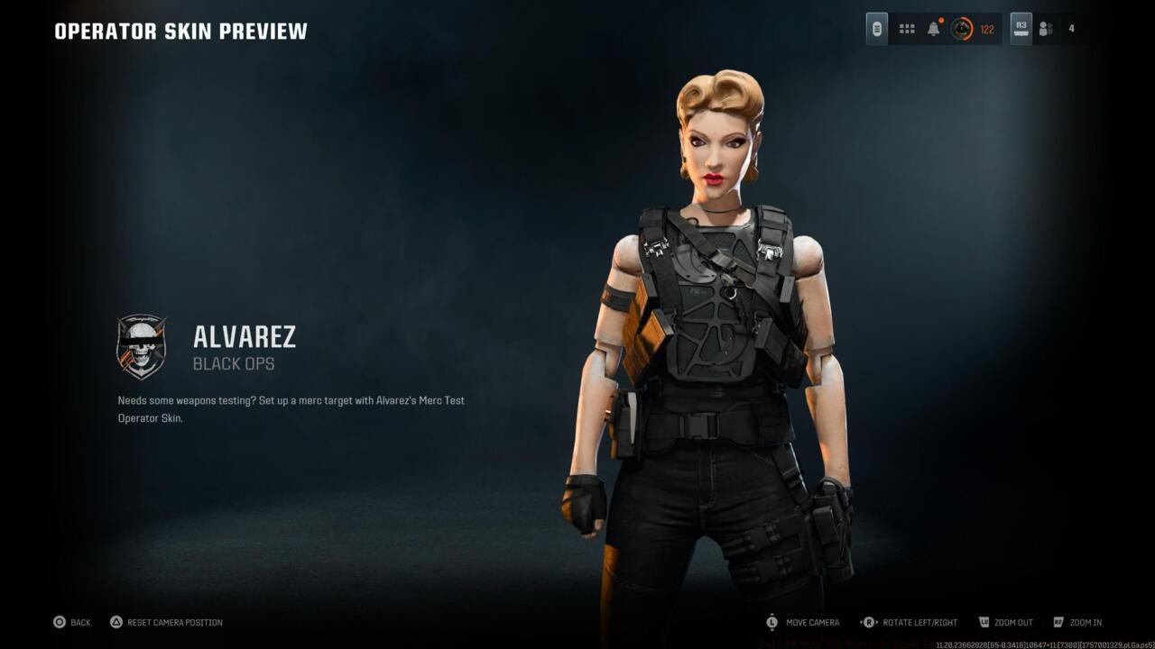 Merc Test - Operator skin