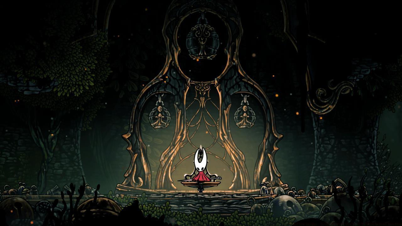 Rest on benches to recover health and save your game