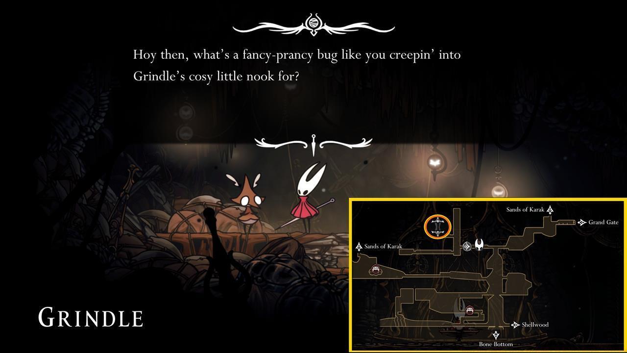 Spool Fragment location #8: Blasted Steps (Grindle)