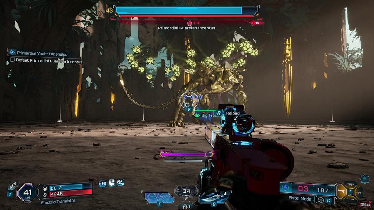 Inceptus boss battle and rewards