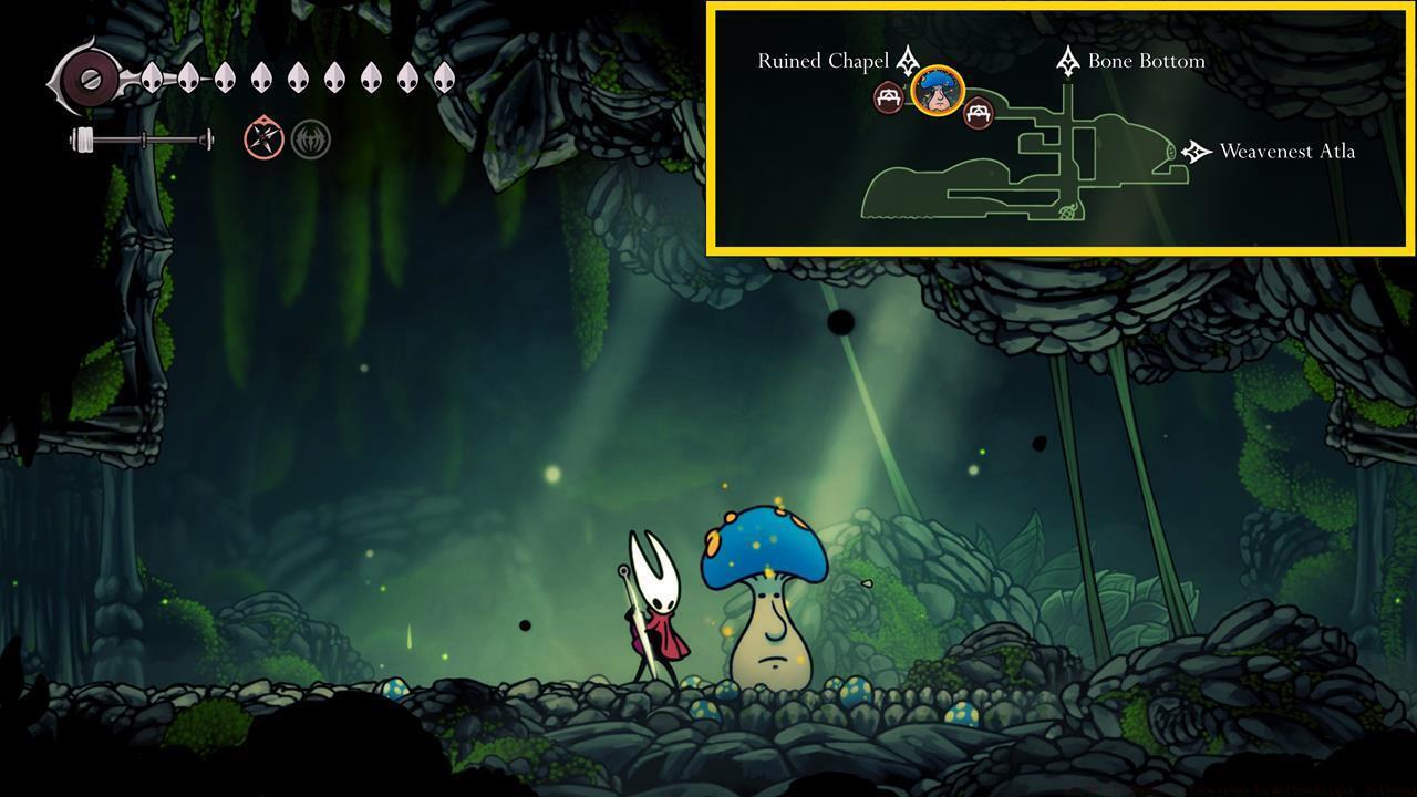 Mister Mushroom location #1: Mosshome