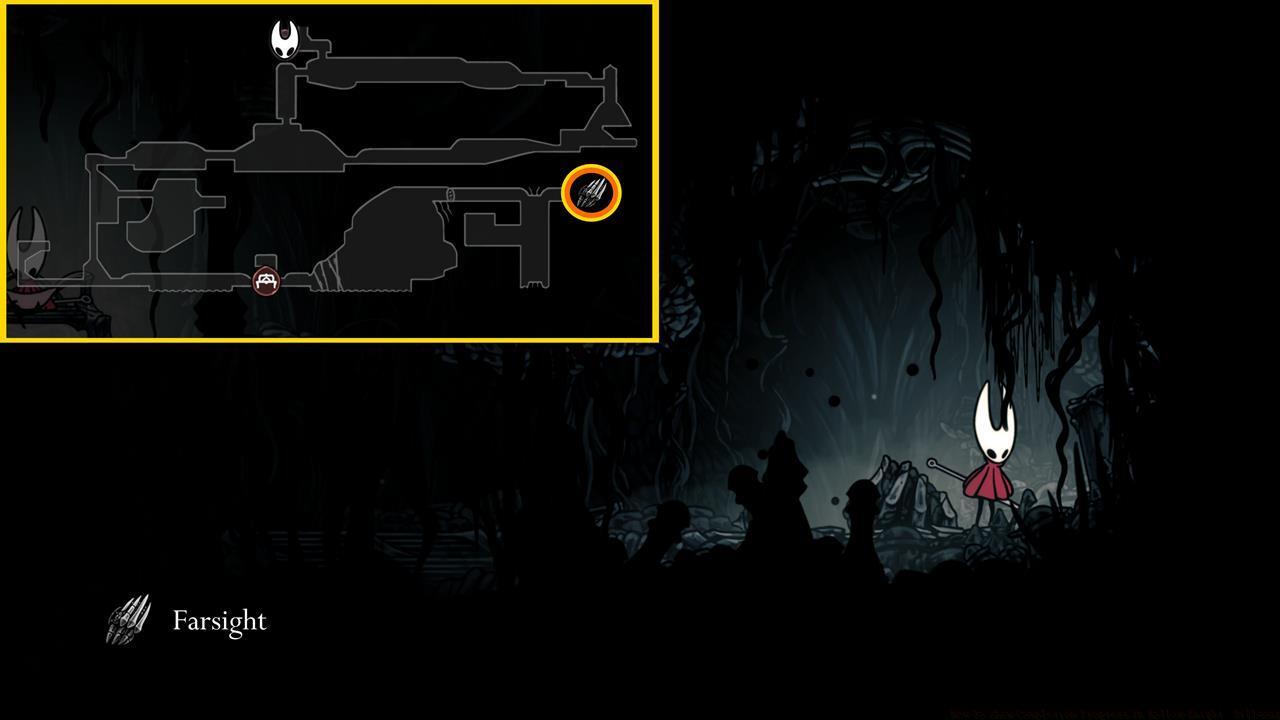 You'll find the Farsight item in the Abyss.