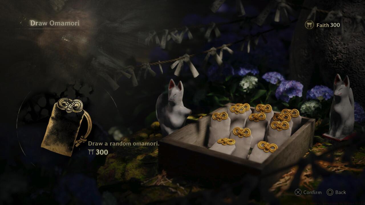 Shrine store Omamori