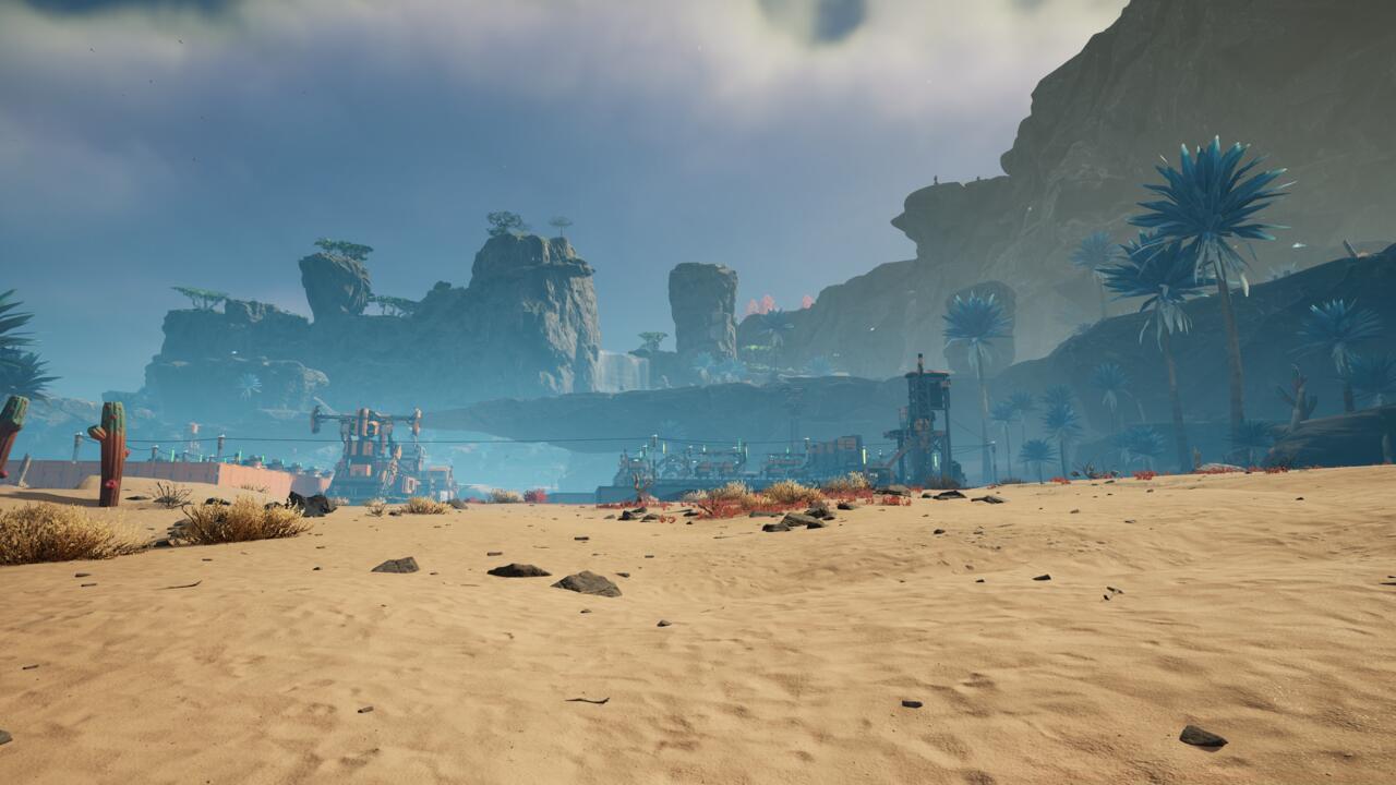 Start out in the Rocky Desert biome