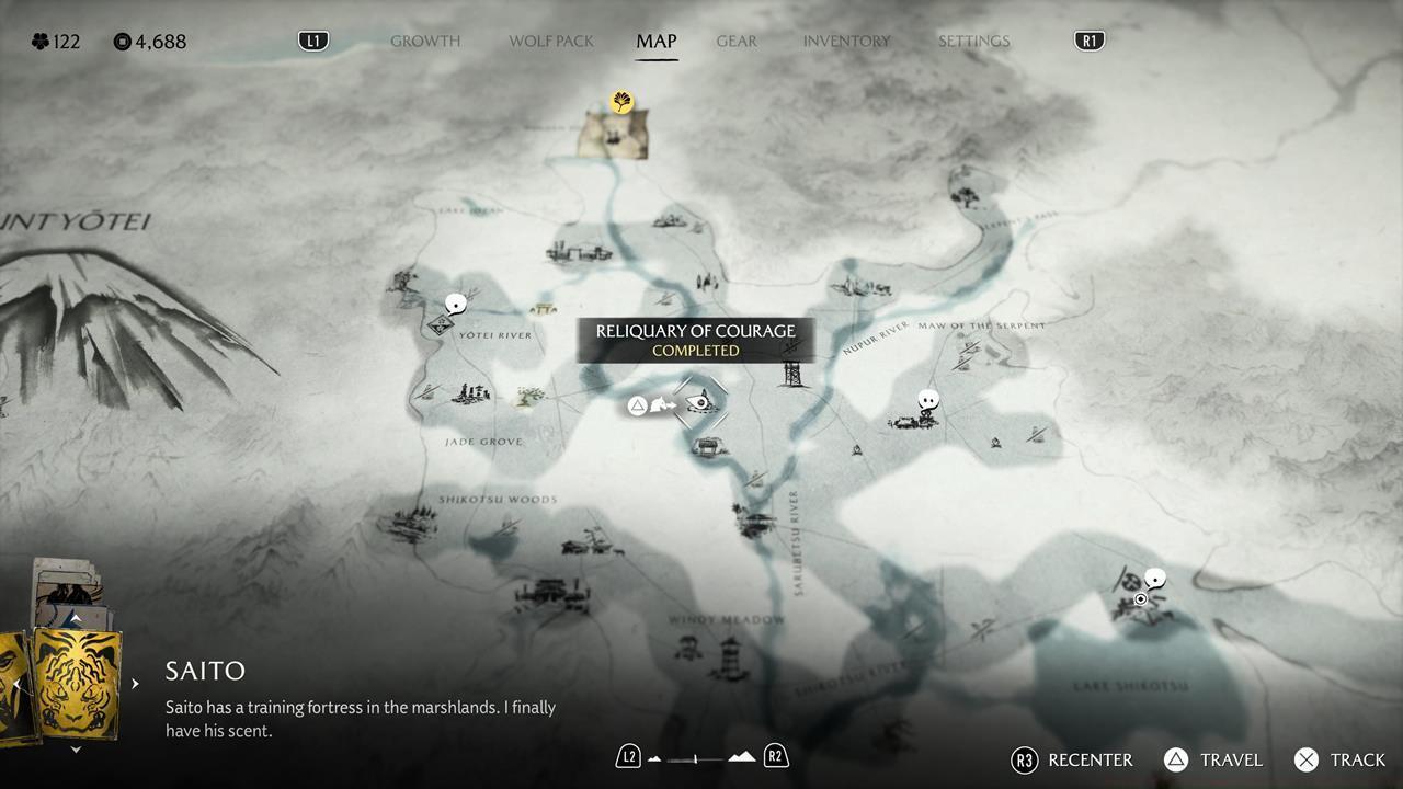 Yotei Grasslands Reliquary of Courage location and riddle