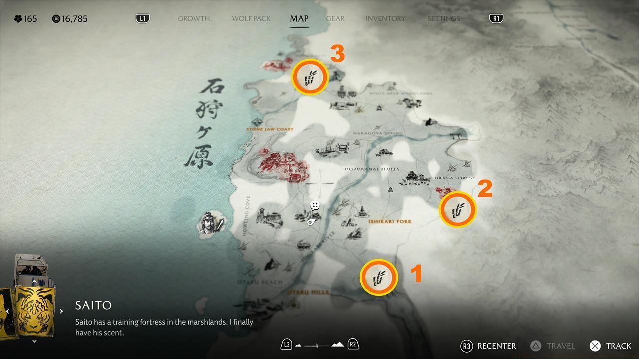 Ishikari Plain Bamboo Strike map