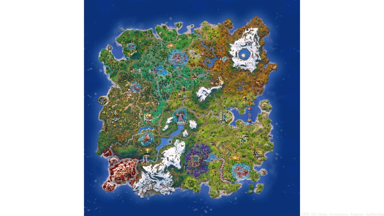 Fortnitemares 2025 map changes