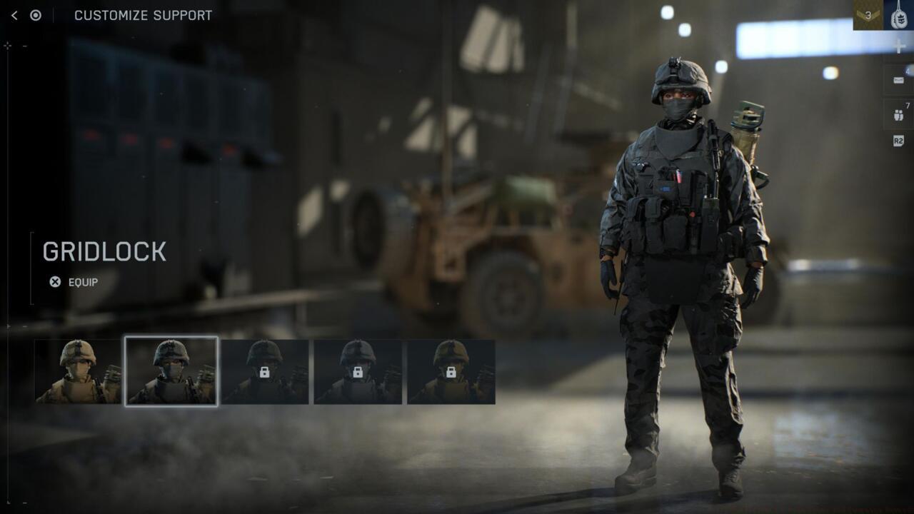 Gridlock - Character skin (Support)