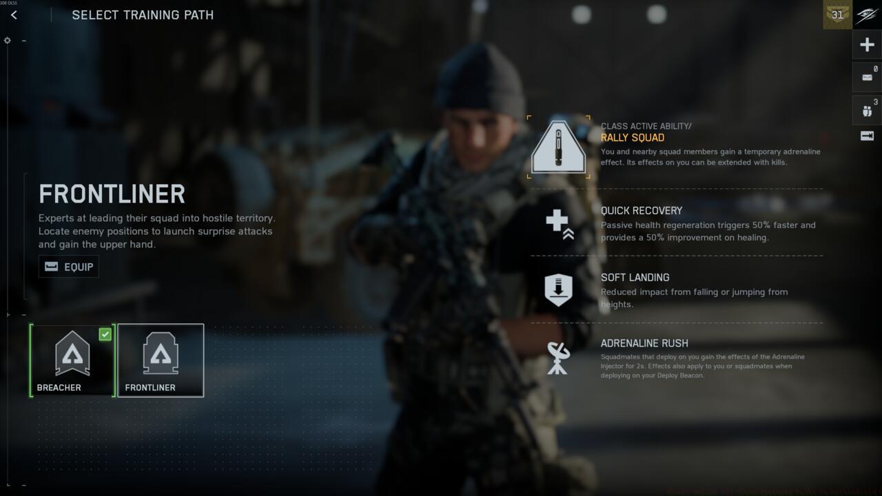 The Training Path menu for the Assault class in Battlefield 6