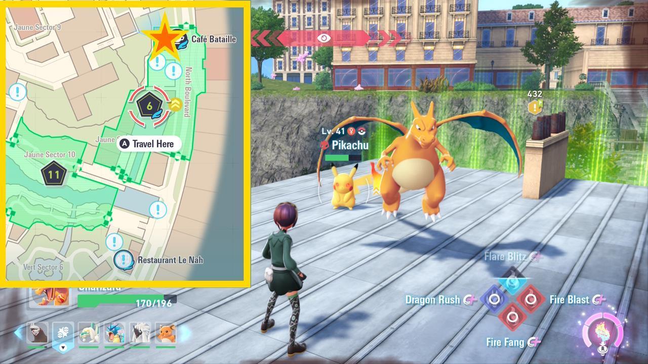 We found an Alpha Pikachu in Wild Zone 6.
