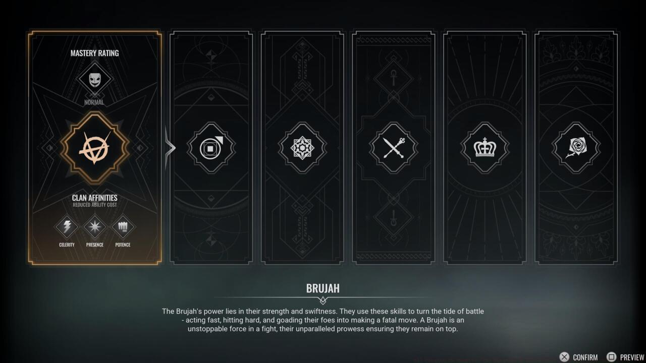 While you can unlock other abilities, you are locked into the passive ability of whichever clan you choose as your main class.