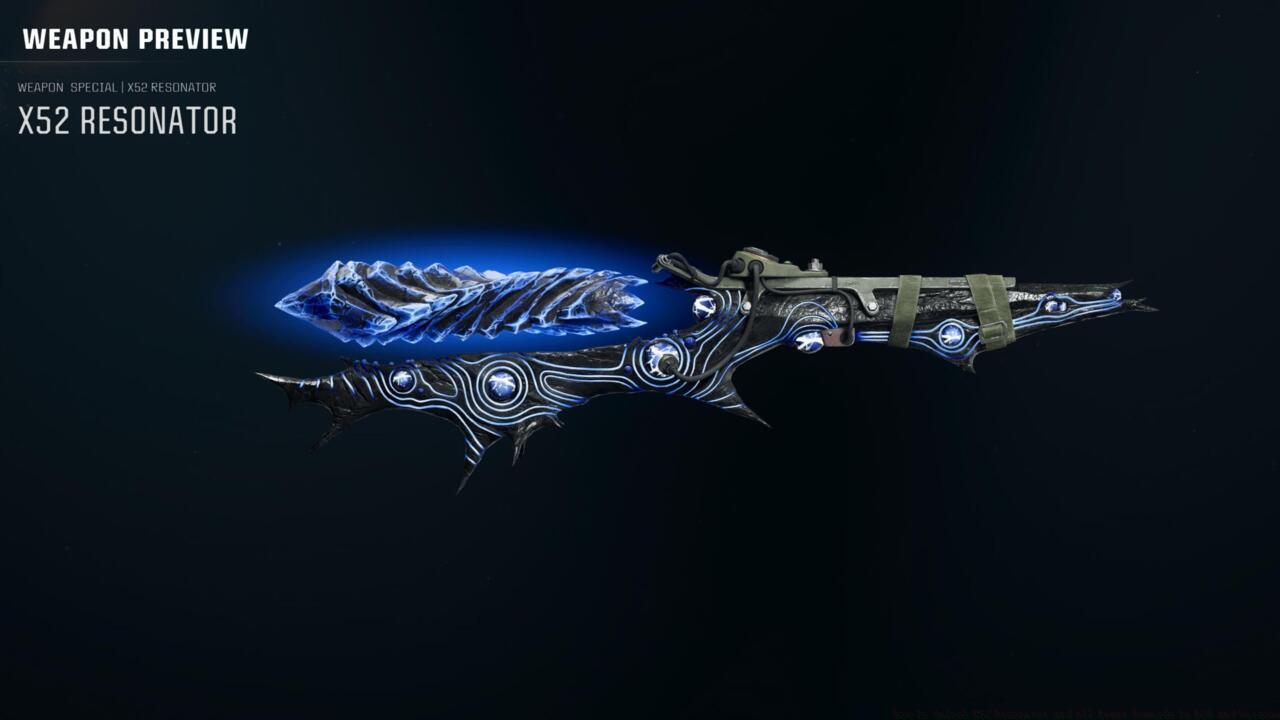 X52 Resonator - Special weapon