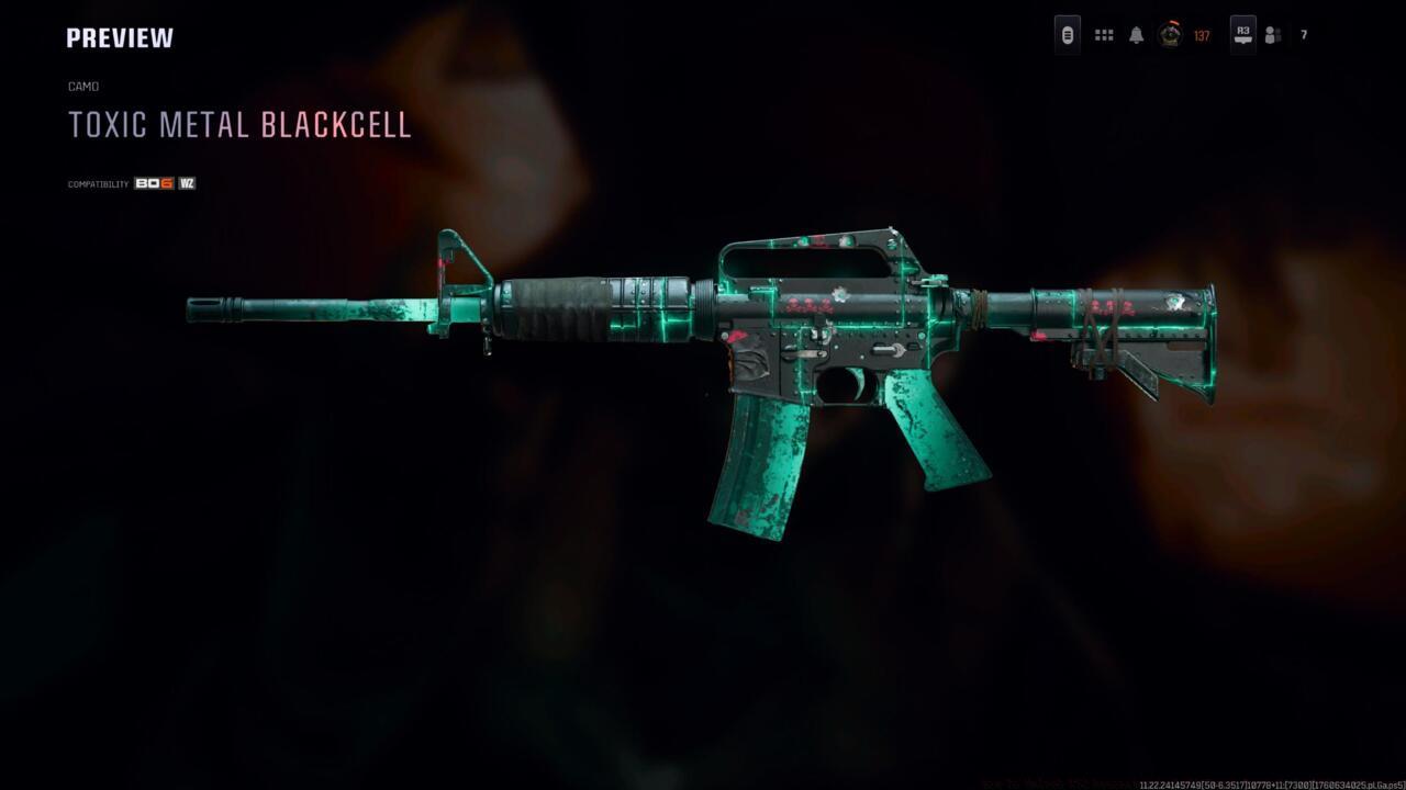 Toxic Metal - BlackCell variant