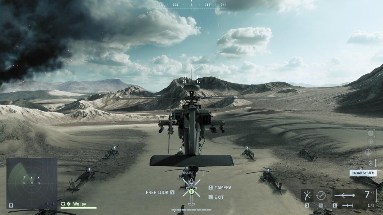 Helicopter & Jets Practice