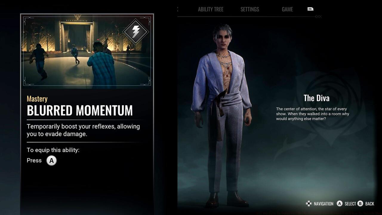 The Diva - Blurred Momentum