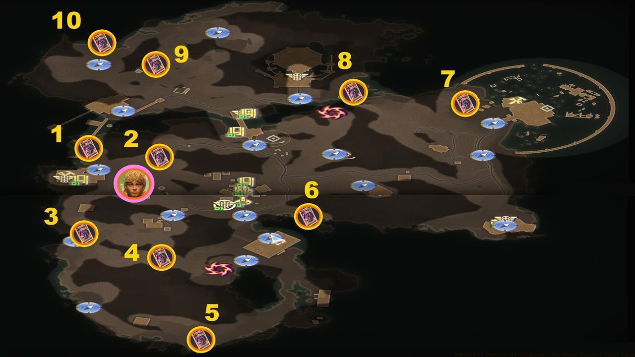 Science Adventure Quarterly Volume locations map
