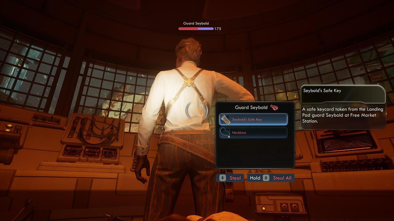 What about Guard Seybold's safe?