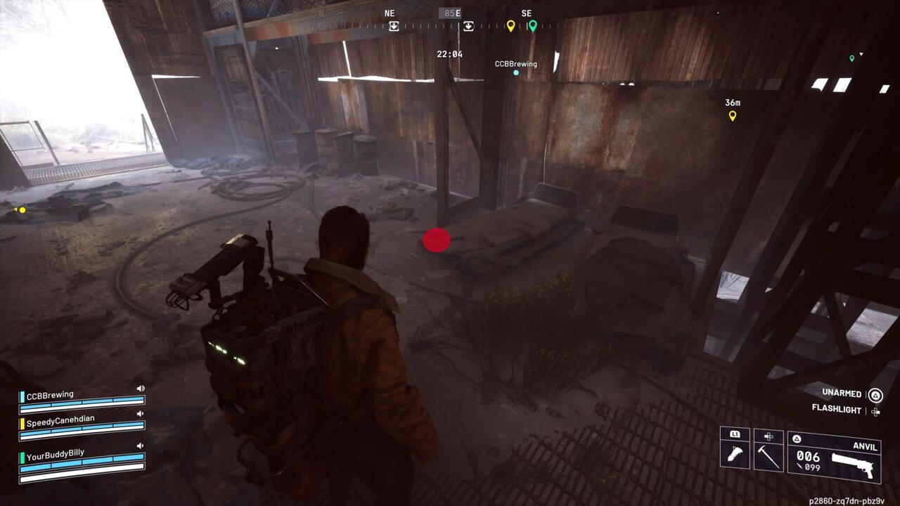 South Swamp Outpost journal location