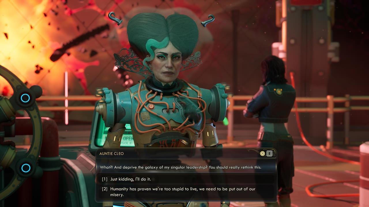 Ending 1: Sacrifice everyone / sacrifice all of humanity