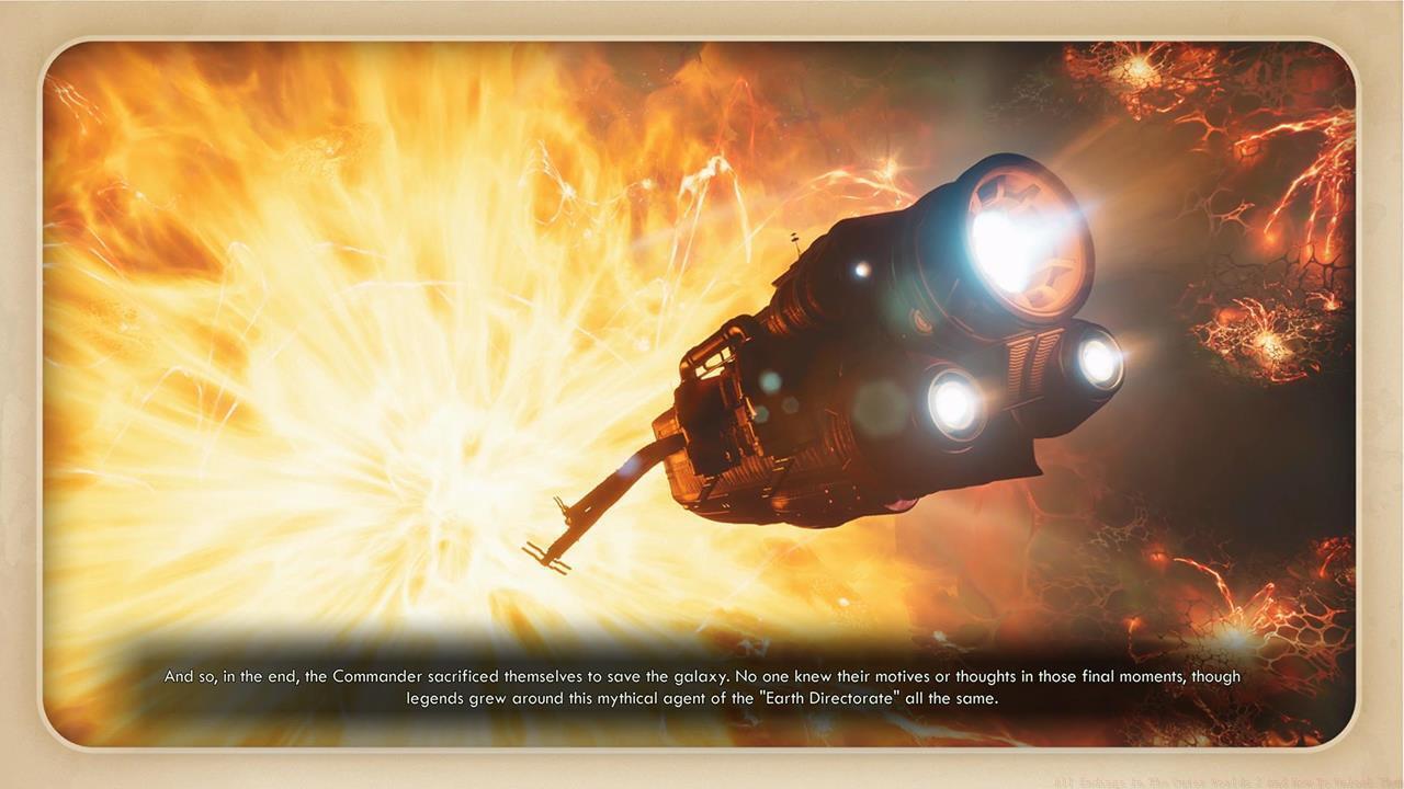 Ending 3: Sacrifice yourself