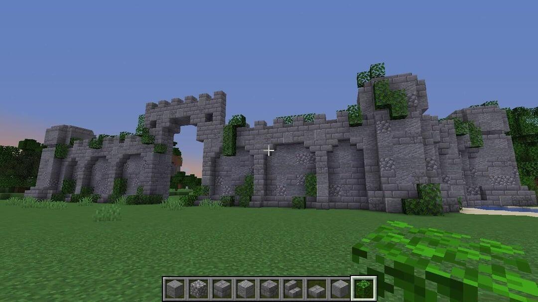 Fantasy Castle Wall
