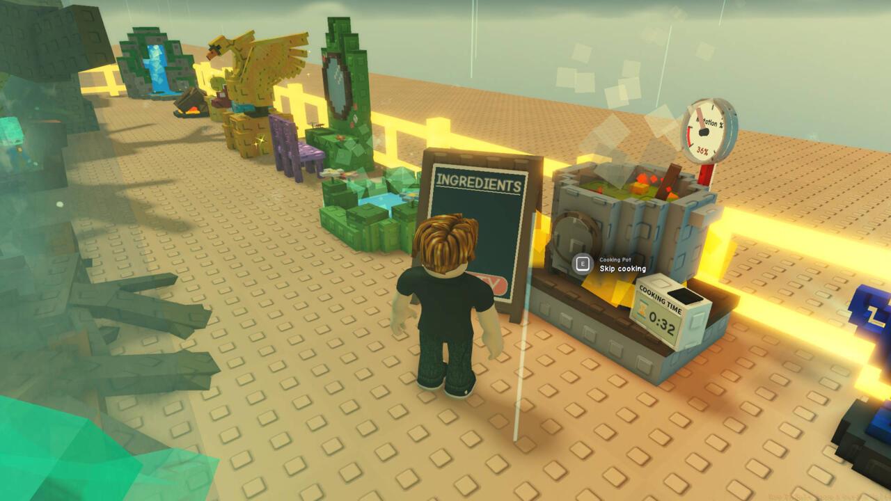 You can make recipes with Cooking Pots to make food that you can give to pets or NPCs.