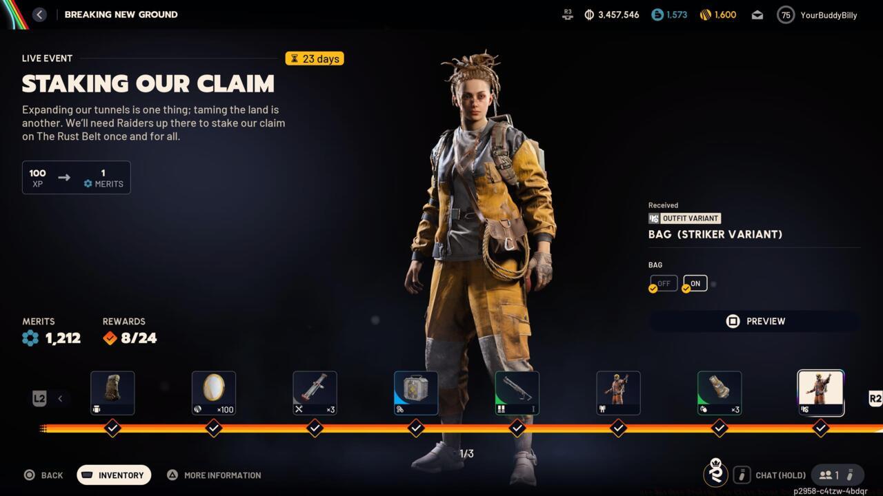 Bag (Striker Variant)