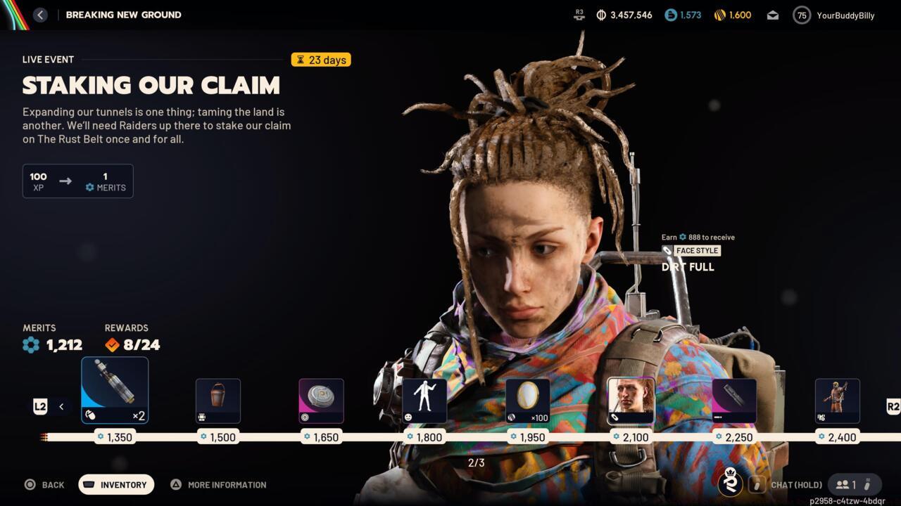 Dirt Full (Face Style)