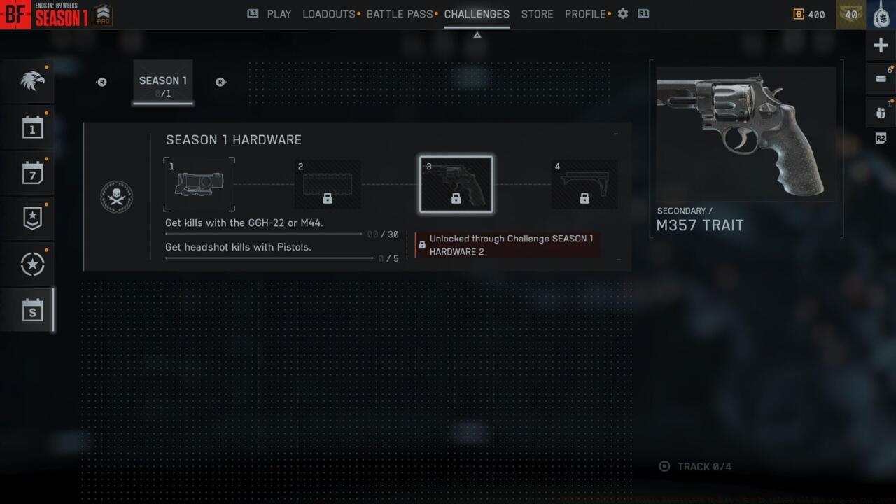 M357 Trait unlock challenge