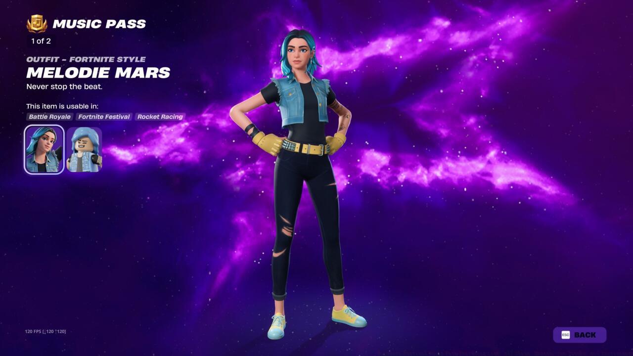 Skin: Melodie Mars