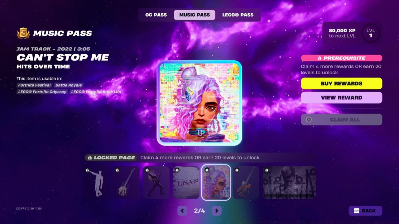 Jam Track: Can't Stop Me by Hits Over Time