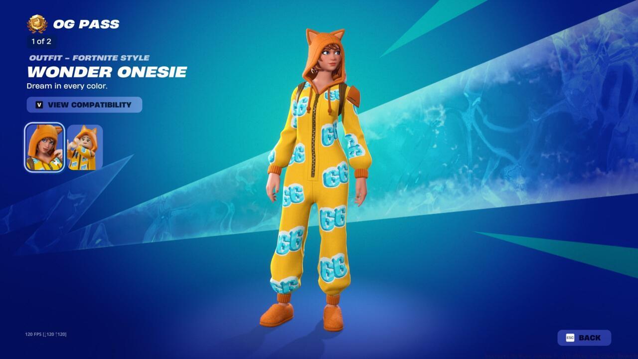 Skin: Wonder Onesie