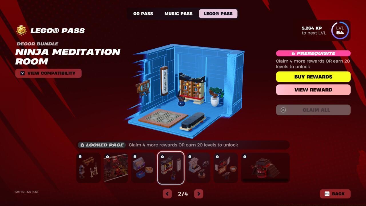 Decor Bundle: Ninja Meditation Room