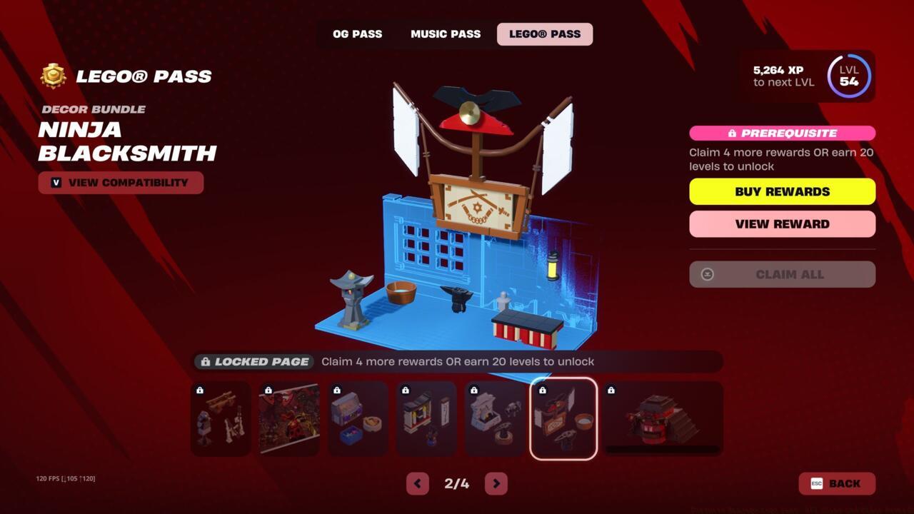 Decor Bundle: Ninja Blacksmith