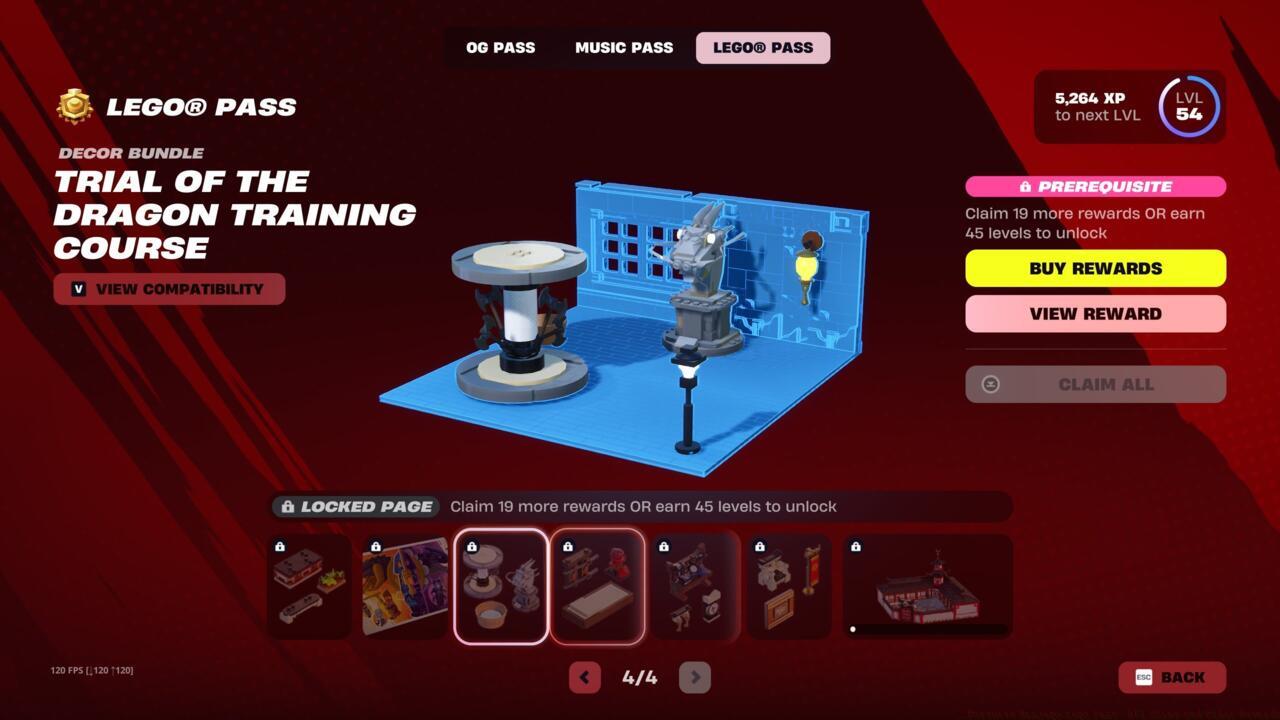 Decor Bundle: Trial of the Dragon Training Course