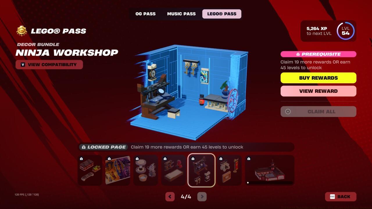 Decor Bundle: Ninja Workshop