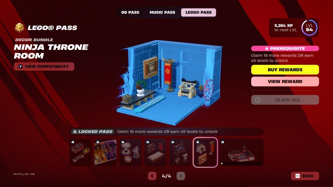 Decor Bundle: Ninja Throne Room