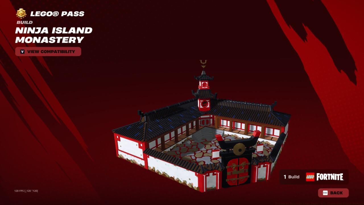 Build: Ninja Island Monastery